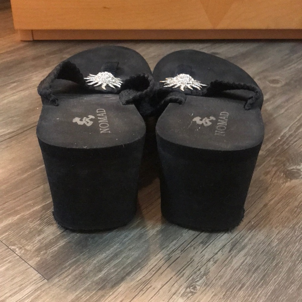 Nomad Rhinestone embellished flip-flops - Picture 3 of 3